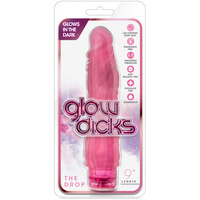 9" Glowing Jelly Vibrator