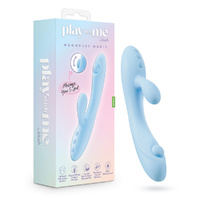 Play With Me Moondust Magic  20.3cm Usb Rechargeable Rabbit Vibrator