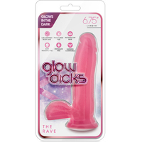 6.75" Glowing Cock + Balls