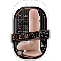 6" Silicone Cock + Balls