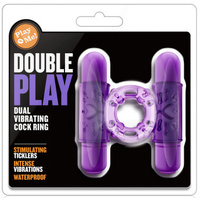 Double Play Vibrating Cock Ring
