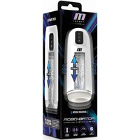 M For Men Robo-Bator White USB Rechargeable Vibrating Auto Stroker
