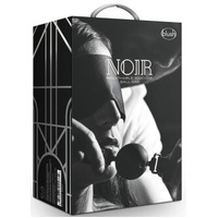 Noir Breathable Silicone Ball Gag