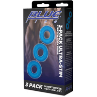 3 Pack Ultra Stim Stretch Cock Rings 3 Pack Ultra Stim Stretch Cock Rings