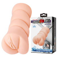 CRAZY BULL Vagina Stroker Flesh Vagina Stroker