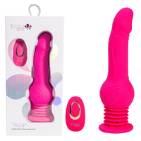 Maia Tegan  23.6cm Usb Rechargeable Jumping Vibrating Dong With Remote