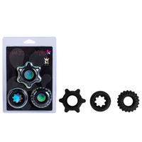 Maia Manzo  Silicone Cock Rings Set Of 3