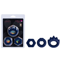 Maia Lonzo  Silicone Cock Rings Set Of 3