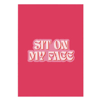 Sit On My Face Card 5pkt Sit On My Face Card 5pkt