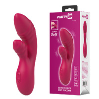 Party Up DALIDA - Pink Pink 16.2 cm USB Rechargeable Rabbit Vibrator