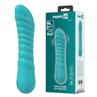 Party Up JAYLEI - Teal Teal 14.6 cm USB Rechargeable Vibrator