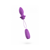 4" Bfilled Orchid Butt Plug