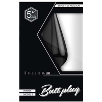 Bottom Line 5" Butt Plug Model 2 Rubber