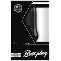 Bottom Line 5" Butt Plug Model 4 Rubber