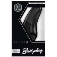 Bottom Line 7" Butt Plug Model 7 Rubber