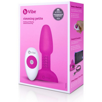 B Vibe Usb Rechargeable Petite Rimming Plug Fuchsia