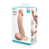 10" Slipskin Curved Silicone Cock