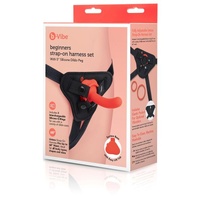 Beginners Strap-On Harness Set with 5in. Silicone Dildo Peg