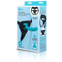 Every Body Strap-On Harness Set with 6in. Silicone Dildo Peg