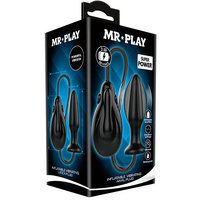 Inflatable Vibrating Butt Plug Inflatable Vibrating Butt Plug