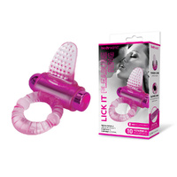 Bodywand Rechargeable Lick It Pleasure Ring  Usb Rechargeable Vibrating Cock Ring
