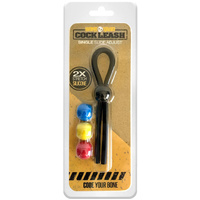 Cock Leash + Coloured Beads Cock Leash + Coloured Beads