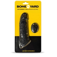 Boneyard Vibrating Silicone Remote Control 9 Mode Extender 