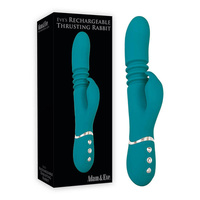 Eve's Rechargeable Thrusting Rabbit  22.9cm (9") Usb Rechargeable Thrusting Rabbit Vibrator