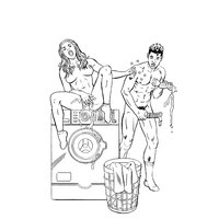 Orgasms Everywhere Colouring Book