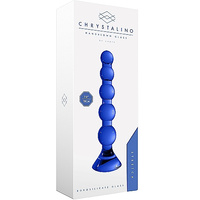 7" Stretch Glass Anal Beads