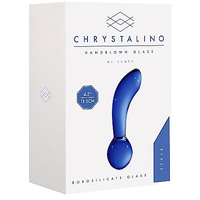 4.5" Blaze Glass Butt Plug