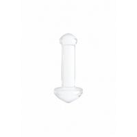 4.5" Massage Glass Butt Plug