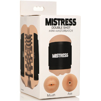 Double Shot Ass + Mouth Stroker