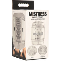 Double Shot Ass + Mouth Stroker