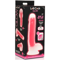 7" Glowing Cock + Balls