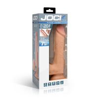7.5" Triple Density Dildo with Balls