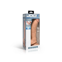 JOCK Hard-Core 8" Triple Density Dildo with Balls