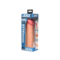 JOCK Enhancers 1.5" Silicone Penis Extension Sleeve - Light