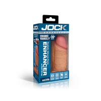 JOCK Enhancers 1" Silicone Penis Extension Sleeve - medium