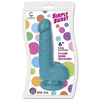 Simply Sweet 6" Totally Teal Pecker