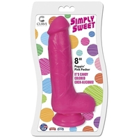 Simply Sweet 8" Poppin' Pink Pecker