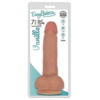 Easy Riders 7" Slim Bioskin Dong With Balls Vanilla