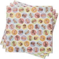 Dirty Napkins: Mini-Penis Napkins (8 X Pack)