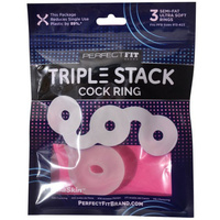 Triple Donut Cock & Ball Ring