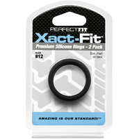 30Mm Xact Fit Cock Rings X2
