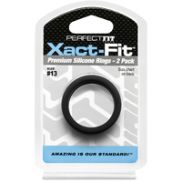 33Mm Xact Fit Cock Rings X2