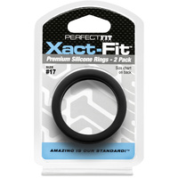 43Mm Xact Fit Cock Rings X2
