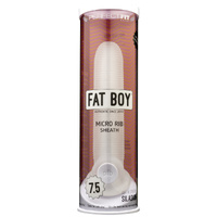 7.5" Fat Boy Ribbed Penis Sleeve 7.5" Fat Boy Ribbed Penis Sleeve