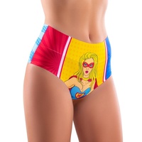 Comics Wonder Girl Hi Briefs L