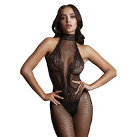 Fishnet/Lace Bodystocking OS